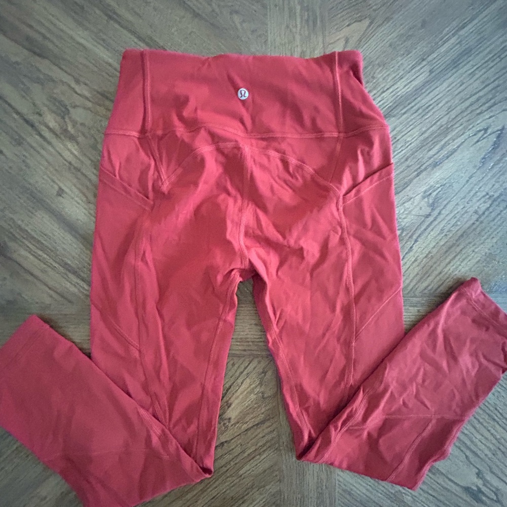 Lululemon rust color Bottoms
